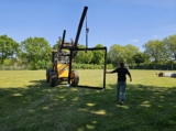 Plaatsing frame t.b.v. nieuw elektronisch scorebord (vrijdag 9 mei 2025) (10/31)